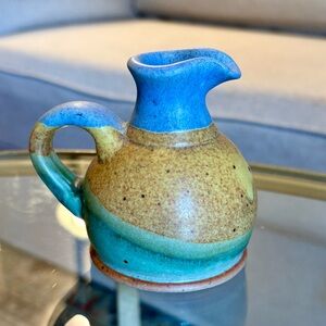 Handmade Pottery mini jug or cruet